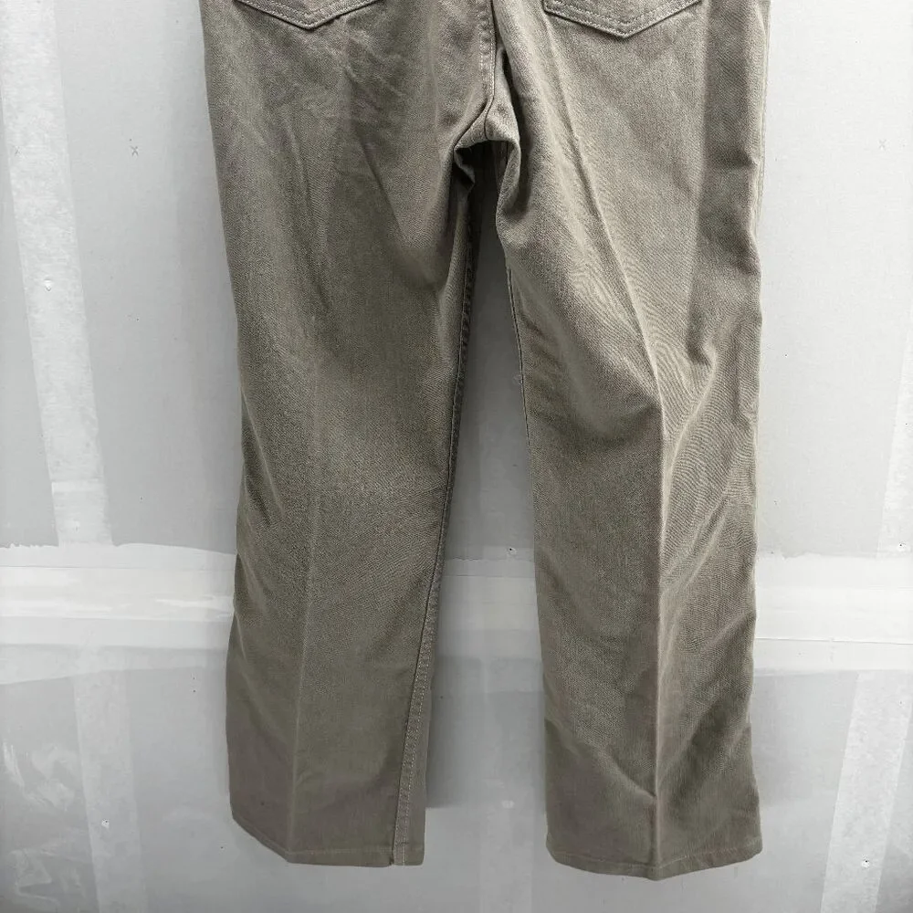 Vintage Y2K Levis 530 Western Style Boot Flared Mens 34x29 Khaki‎ Made in USA